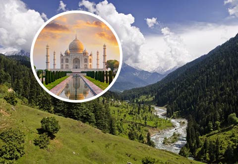 Mystic Kashmir & Majestic Taj